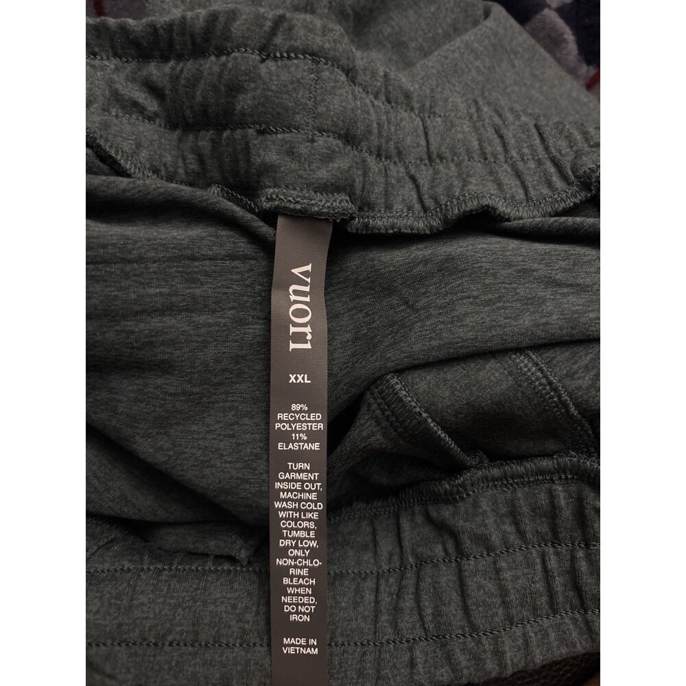 Vuori Men Ponto Performance Pant Jogger Sweatpants Drawstring Deep Sea XXL New - Picture 3 of 4